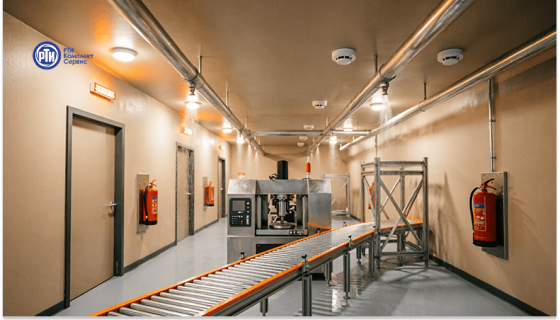 Как защитить производство от пожара