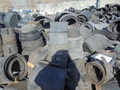 Подкладка под трубу - лента транспортерная Подкладка под трубу - лента транспортерная