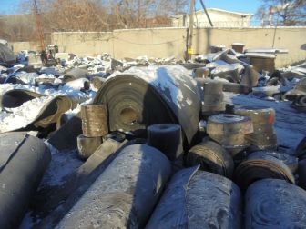 Морозостойкая резинотканевая лента